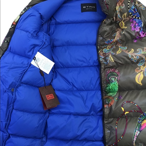 ETRO PRINT PUFFER COAT🔥 - Picture 6 of 8